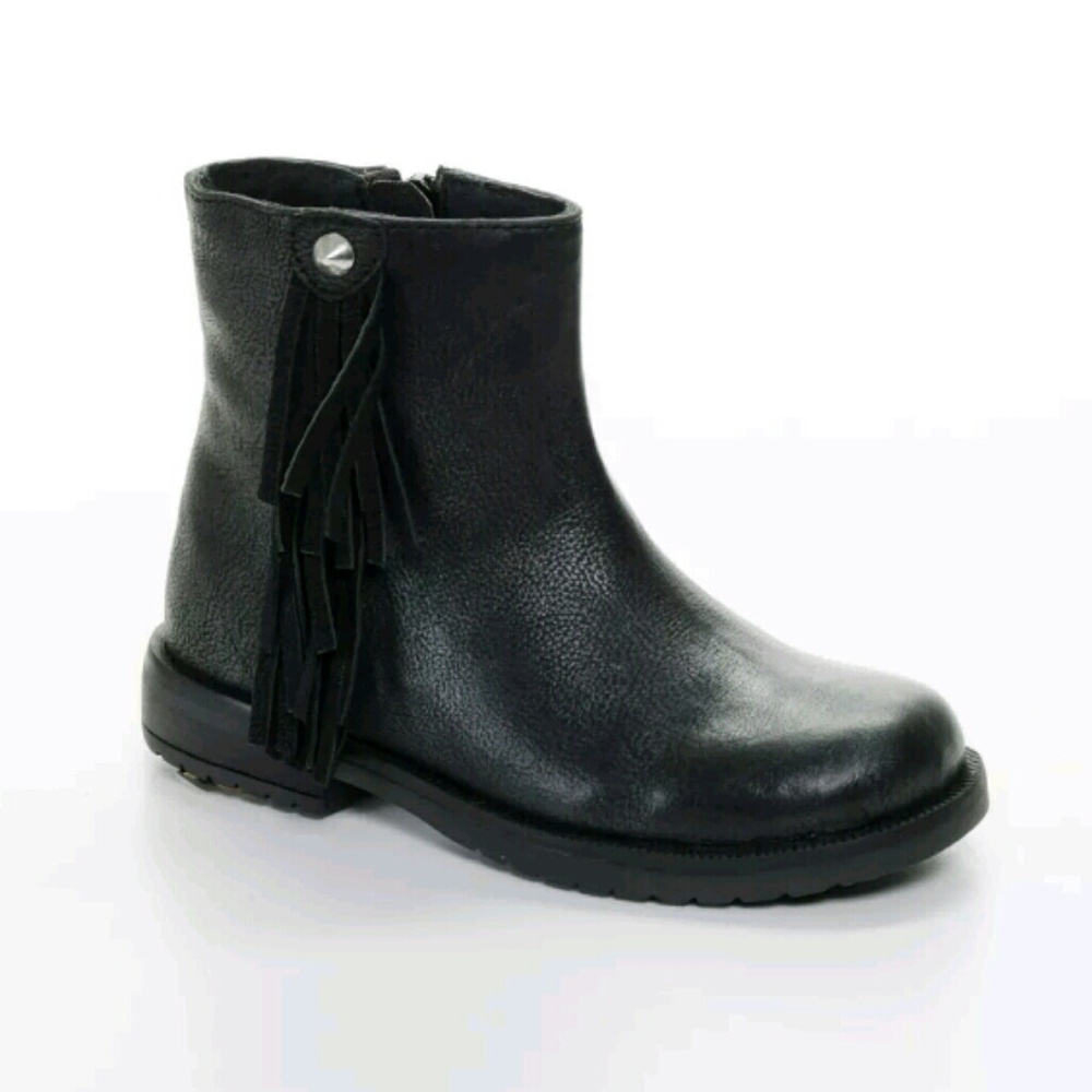 Nw Pazitos Twin Tassle Bootie Black